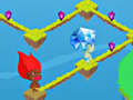 leikur Fire Baby Chases Ice Baby