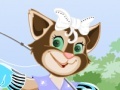 leikur Cat Fishing Dress Up
