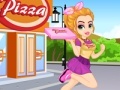 leikur Pizza delivery girl
