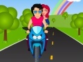 leikur Riding on kiss