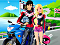 leikur Moto Couple
