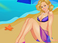 leikur Basked on Sunny Beach