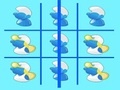 leikur Smurfs Tic Tac Toe