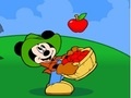 leikur Mickey's Apple Plantation