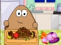 leikur Pou Thanksgiving Day Slacking