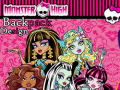 leikur Monster High Backpack Design