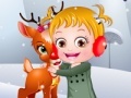 leikur Baby Hazel. Reindeer surprise