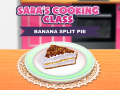 leikur Banana Split Pie: Sara`s Cooking Class