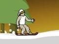 leikur Downhill Snowboard 3