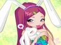 leikur Winx Bunny Style: Round Puzzle
