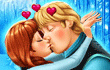 leikur Frozen Anna Kiss