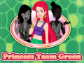 leikur Princess Team Green 