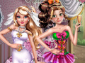 leikur Chloe & Emma Wedding Dress up