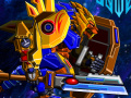 leikur Robot Lion Hero 