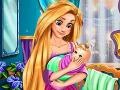 leikur Rapunzel Baby Caring