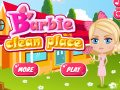 leikur Barbie Clean Place