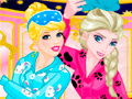 leikur Princesses Pajama Party Funny Faces