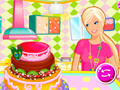 leikur Barbies Birthday Cake