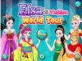 leikur Elsa's Fashion World Tour  