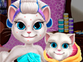 leikur Angela Mommy Real Makeover