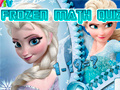 leikur Frozen Math Quiz