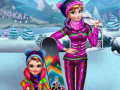 leikur Winter Games Dress Up