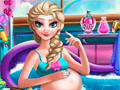 leikur Mommy Elsa Makeover