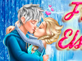 leikur Frozen Elsa Kiss