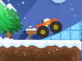 leikur Monster Truck Winter Jumps