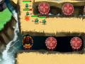 leikur Tower defense : Fish attack