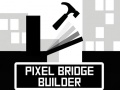 leikur Pixel bridge builder