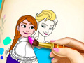 leikur Ice Kingdom Coloring Book