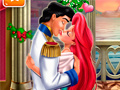 leikur Mermaid Princess Mistletoe Kiss