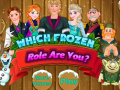leikur Which Frozen Role Are You