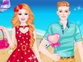 leikur Barbie And Ken Love Date  