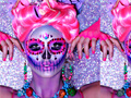 leikur Pink Halloween: Spot The Differences