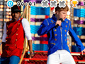 leikur Justin Bieber: Spot Letters