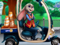 leikur Girls Fix It Bunny Car