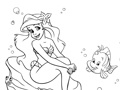 leikur Mermaid: Coloring For Kids
