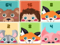 leikur 2048 Cuteness Edition