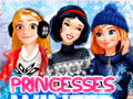 leikur Princesses Winter Fun