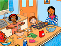 leikur Crazy Cupcakes: find the objects
