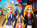 leikur Princesses at School of Magic