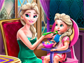 leikur Ice Queen Toddler Feed