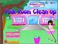 leikur Pink Room Clean Up