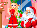 leikur Santa's Daughter Home Alone