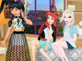 leikur Princesses College Fashion