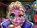 leikur Elsa Scary Halloween Makeup