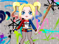 leikur Cute Harley Quinn Dress Up