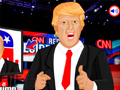 leikur Donald Tpump VS Hillary Clinton